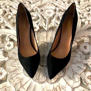 Madden black heels